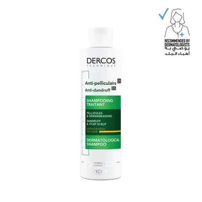 Vichy Dercos Anti-Dandruff DS Shampoo For Dry Hair