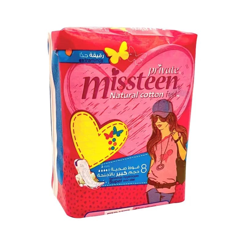 Private Miss Teen Super Pads 8 pcs