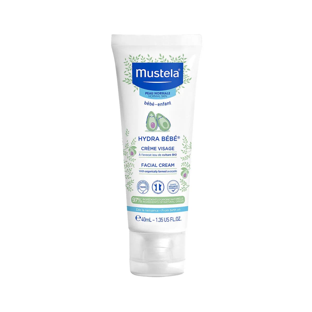 Mustela Hydra Bebe Visage Face Cream 40ml