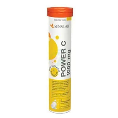 Sensilab Power C Lemon 1000mg Effervescent Tablets 20's