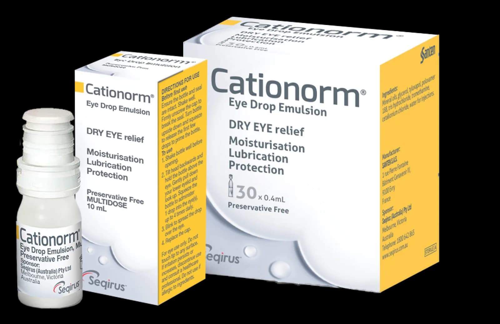 Cationorm Eye Drops 10 ml