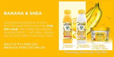 Ultra Doux Hair Food Shampoo 350 ml