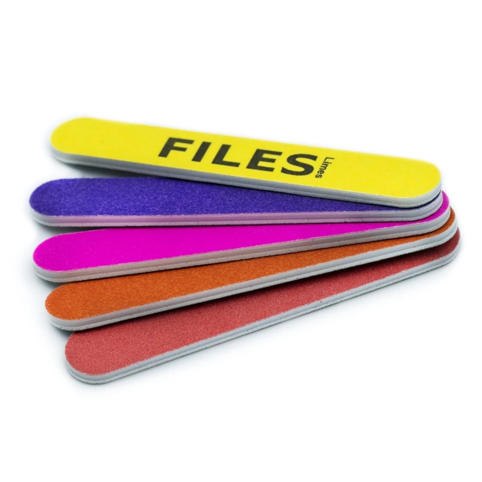 Or Bleu Mini Plastic Nail Files Coloured CT-438