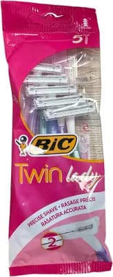 Bic Twin Lady Razors Pack 5+1