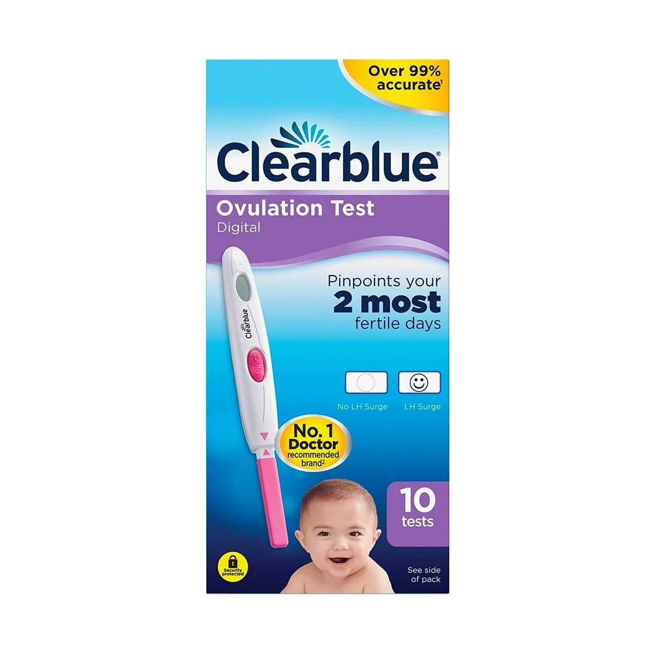 Clearblue Digital Ovulation Test 10 Tests