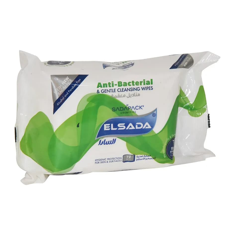 Elsada Anti-Bacterial Wipes 12 pcs