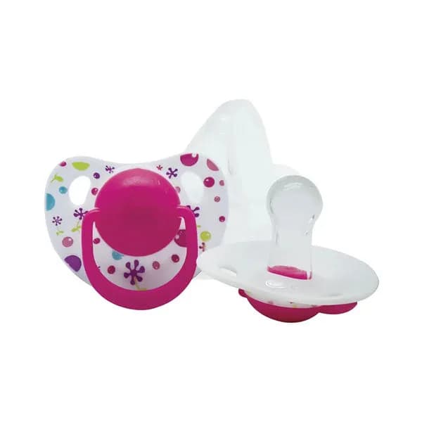 Optimal Round Nipple Silicone Pacifier