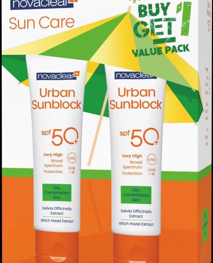 Novaclear Sunblock Oily/Combination Skin SPF 50+ 40ml