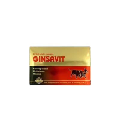 Ginsavit (24 Capsules)