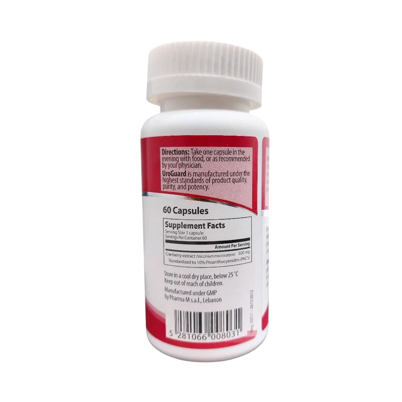Green Made Uro Guard 500 mg, 60 Capsules
