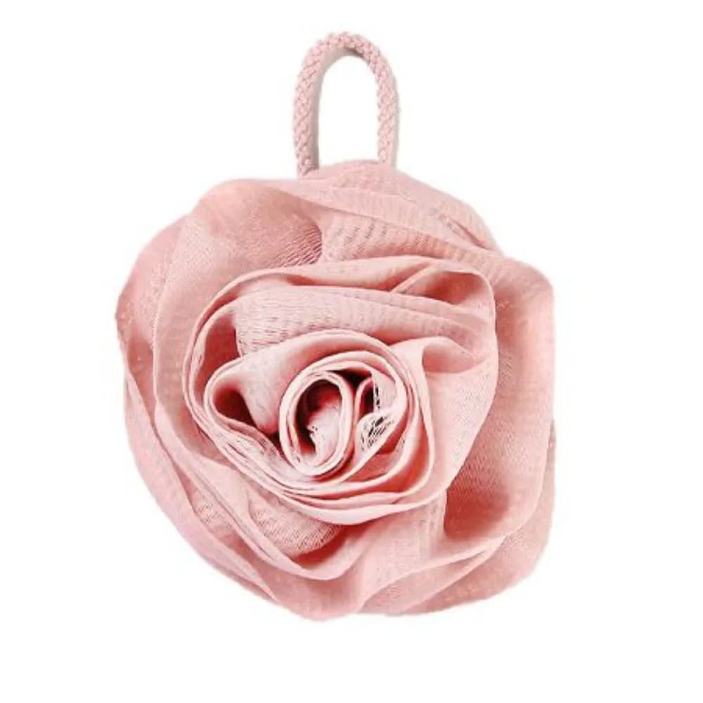 The Body Set Bath Puff Rose Shaped OPT-3161