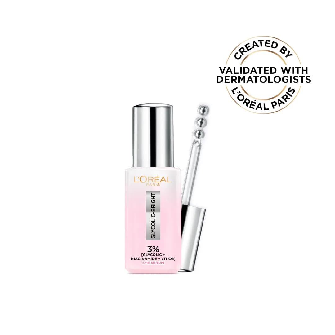 L'Oréal Glycolic-Bright Dark Circles Eye Serum 3% 20 ml