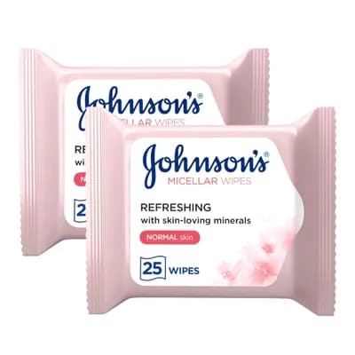 Johnson's Micellar Wipes Pink