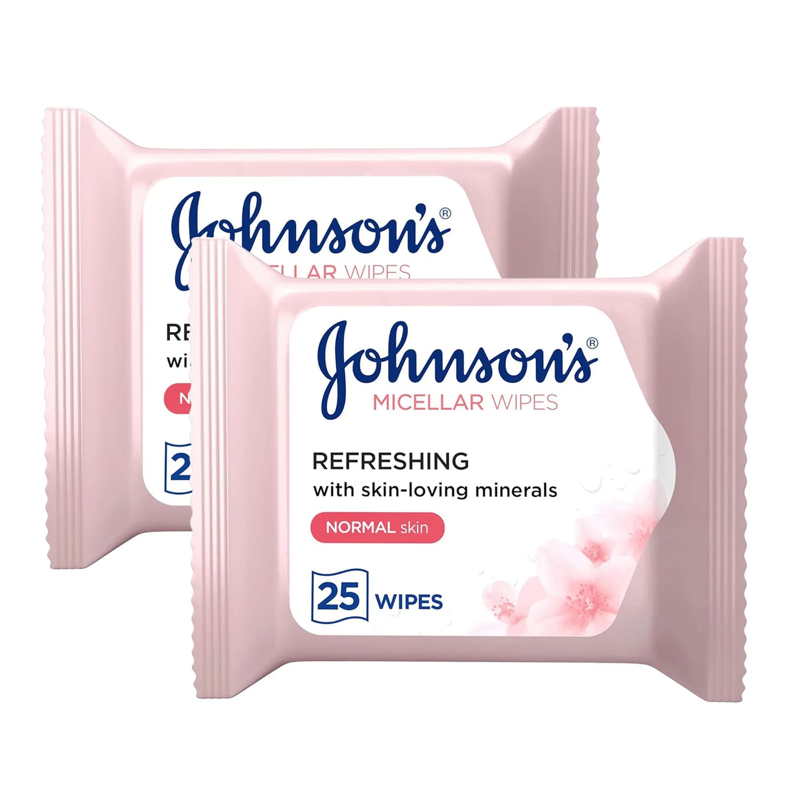 Johnson's Micellar Wipes Pink