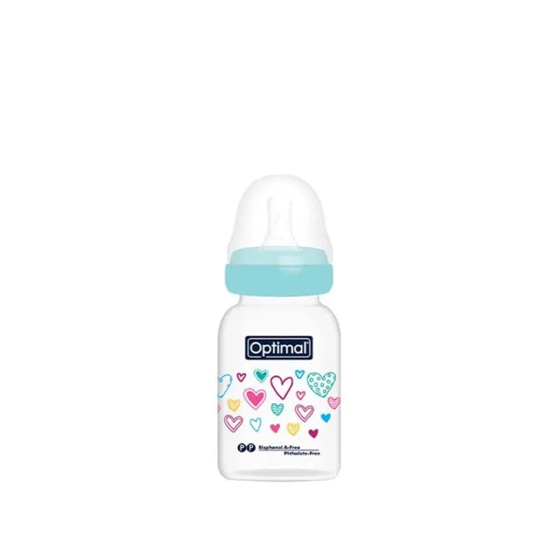 Optimal Slim Waist Feeding Bottle with Handle 140 ml