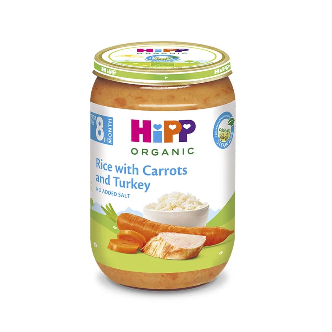 HiPP Rice With Carrots And Turkey