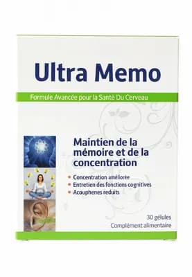 Ultra Memo 30 Capsules