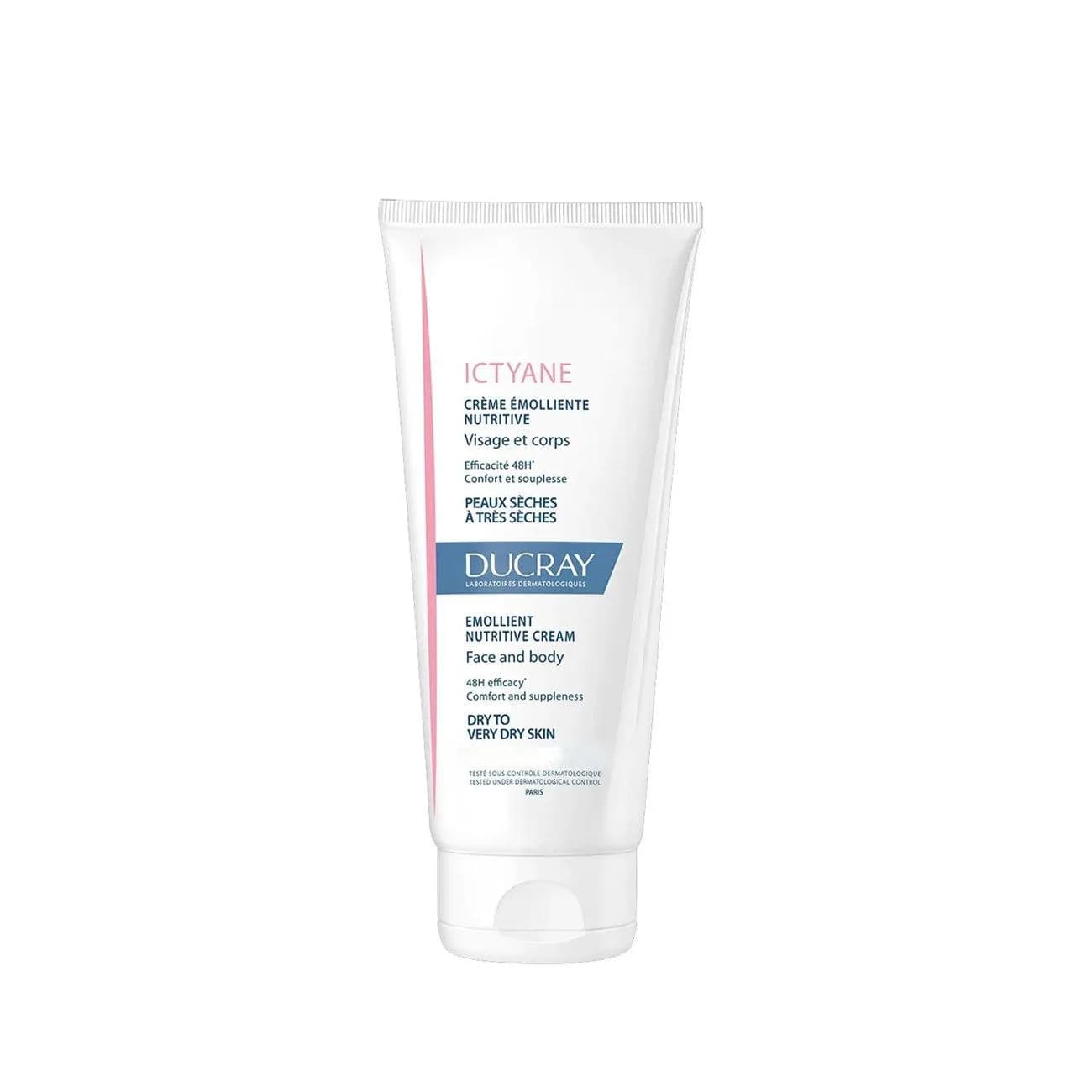 Ducray Ictyane Moisturizing Cream For Dry Skin 200 ml