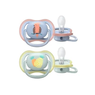 Philips Avent Ultra Air Soothers Deco Mix 0-6 Months