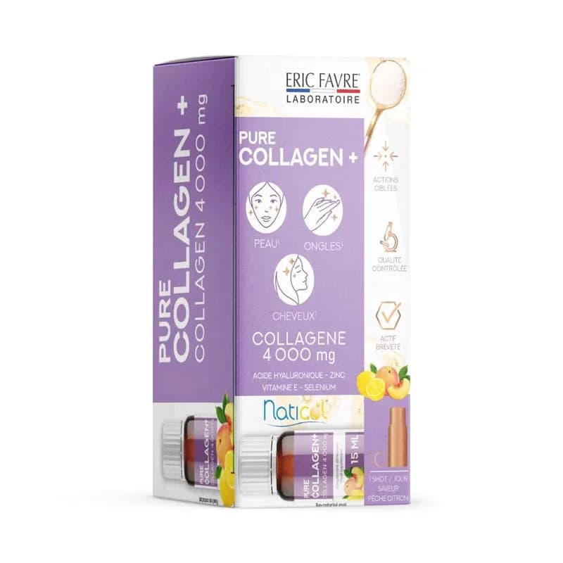 Pure Collagen 4000mg Drink Ampules 10x15 ml