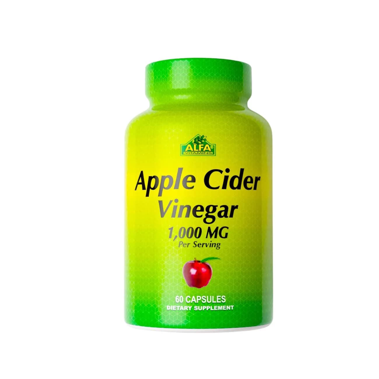 Alfa Apple Cider Vinegar 1000mg 60 Capsules