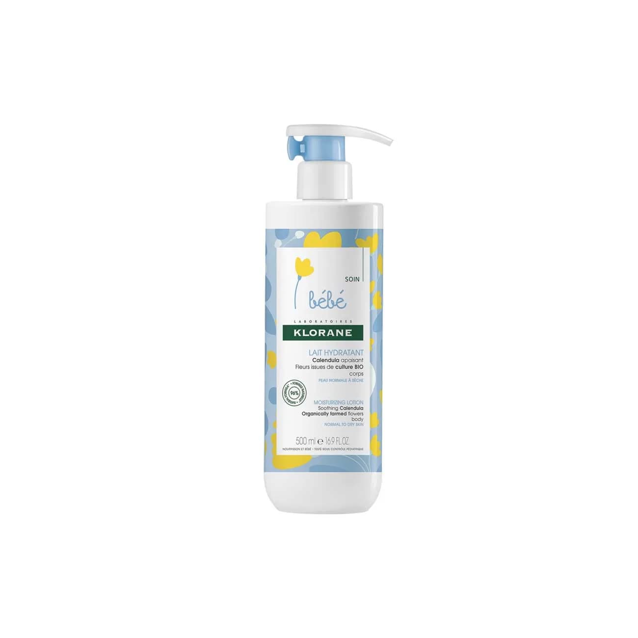 Klorane Bebe Hydrating Milk 500 ml
