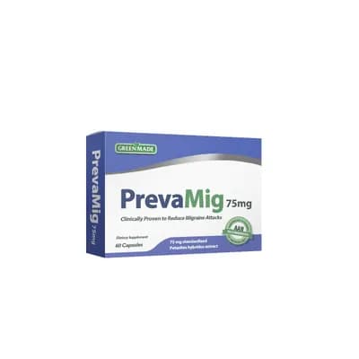 Green Made PrevaMig 75 mg, 60 Capsules