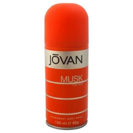 Jovan Musk Deodorant for Men, 150 ml