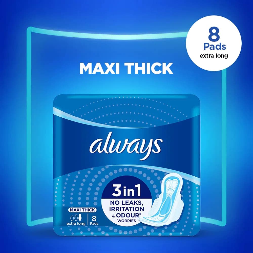 Always Maxi Thick Extra Long Pads 7's