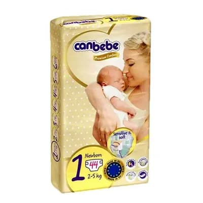 Canbebe Size 1 Newborn (2-5 kg) 40 Diapers