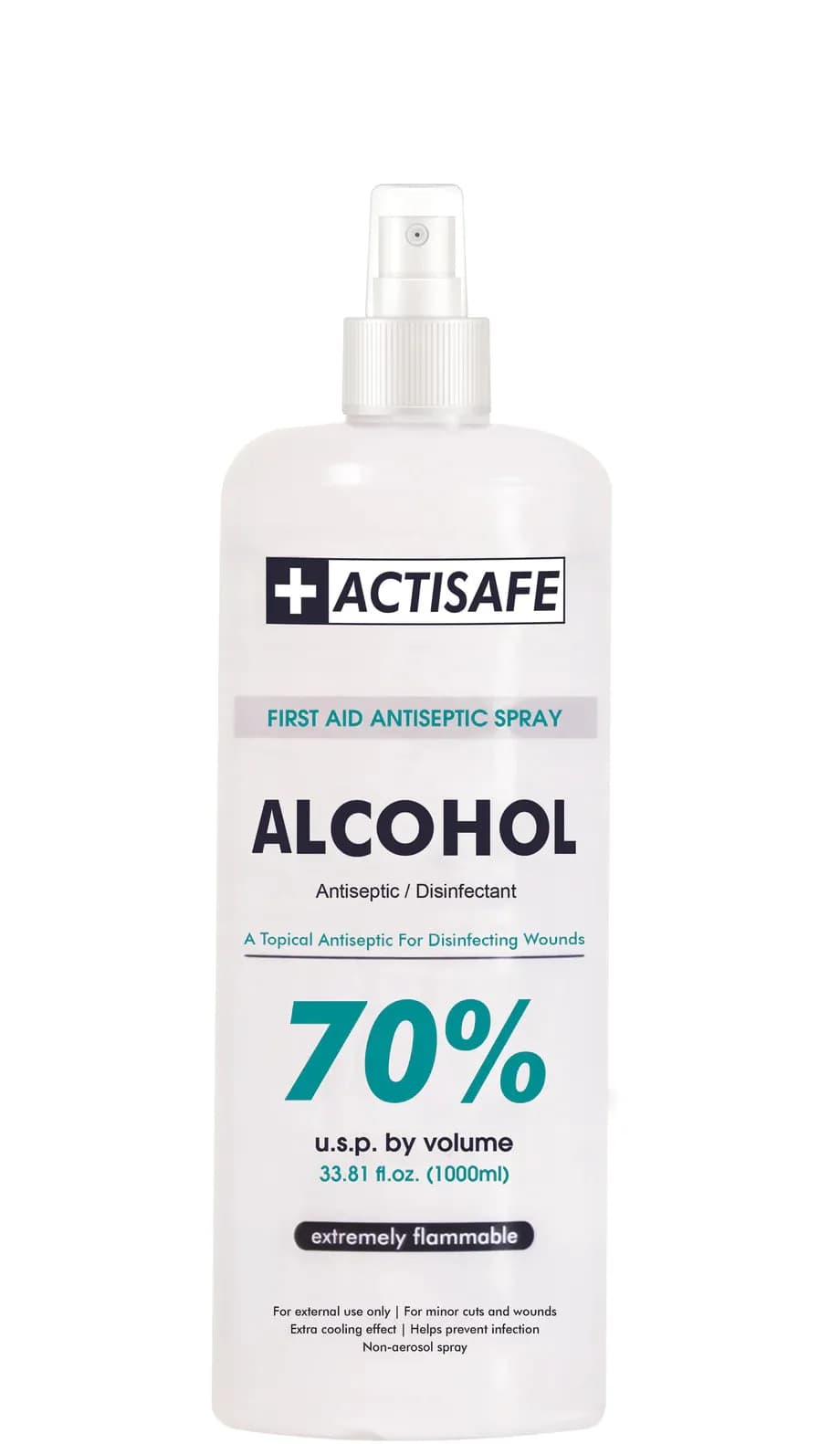 Actisafe Alcohol 70% Spray 500 ml