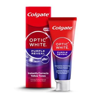 Colgate Optic White Purple Toothpaste 75 ml