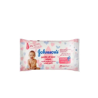 Johnson's Gentle All Over Wipes