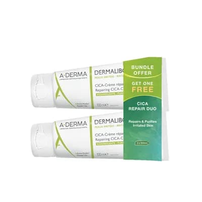 A-Derma Dermalibour+ Cica Cream (1+1)