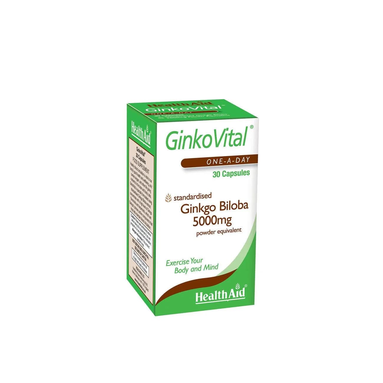 Health Aid Ginkovital 5000mg 30 Capsules