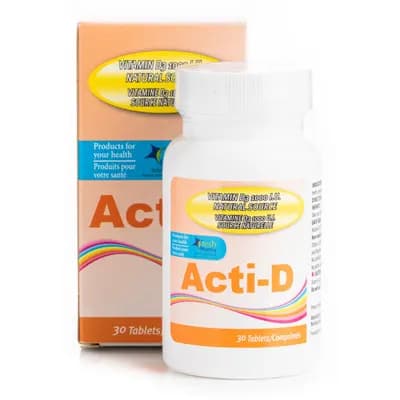 Acti-D 1000 IU 30 Tablets