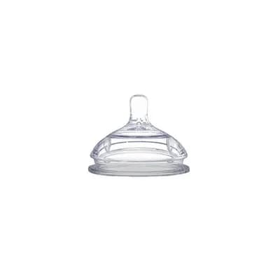 Optimal Wide Neck Silicone Nipple 0m+