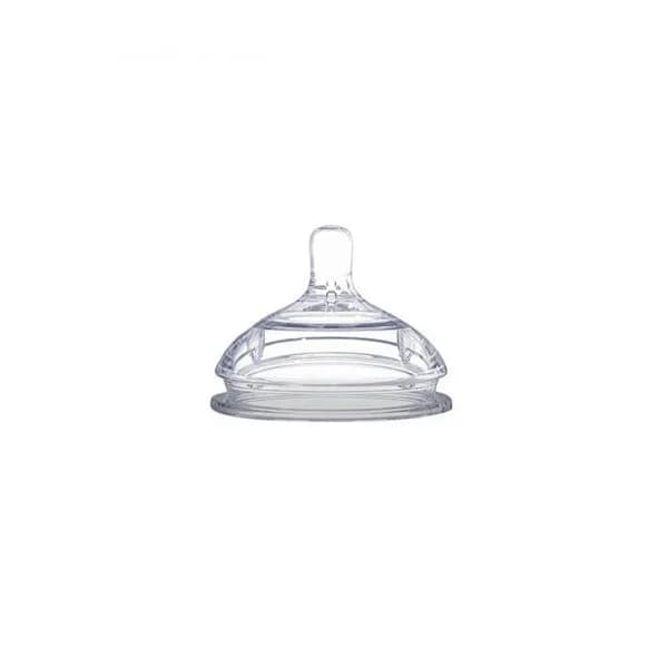 Optimal Wide Neck Silicone Nipple 0m+