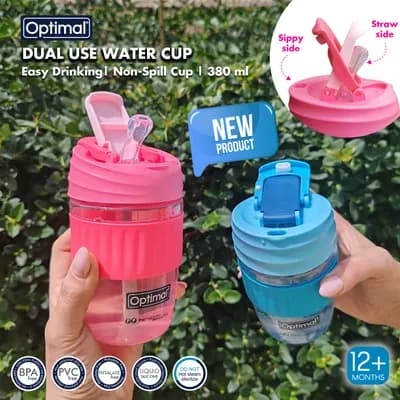 Optimal Dual Use Water Cup 380 ml 12m+