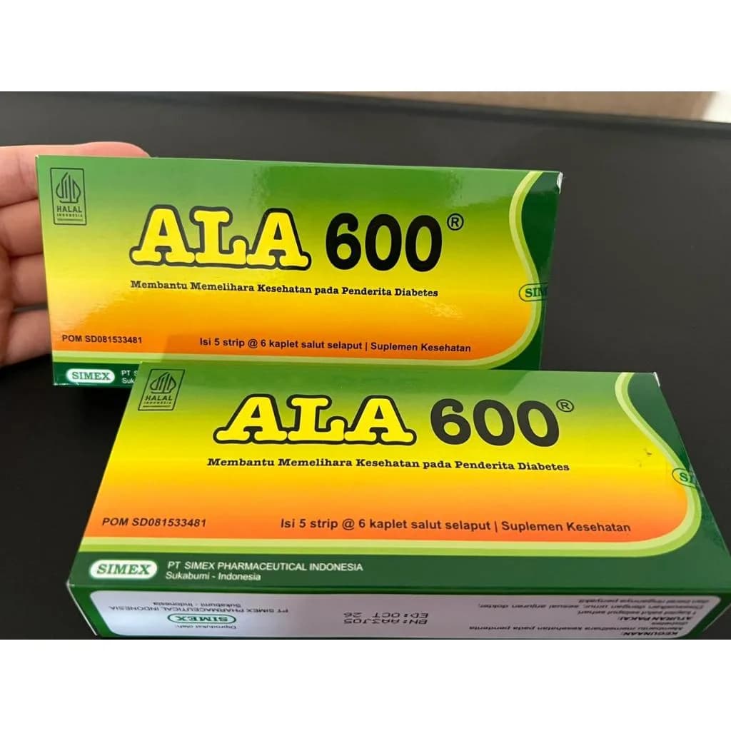 ALA 600 mg 30 Tablets