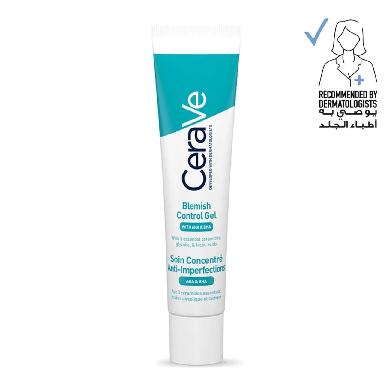 CeraVe Blemish Control Gel with AHA & BHA 40ml