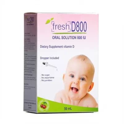 Fresh D 800 Drops 50 ml