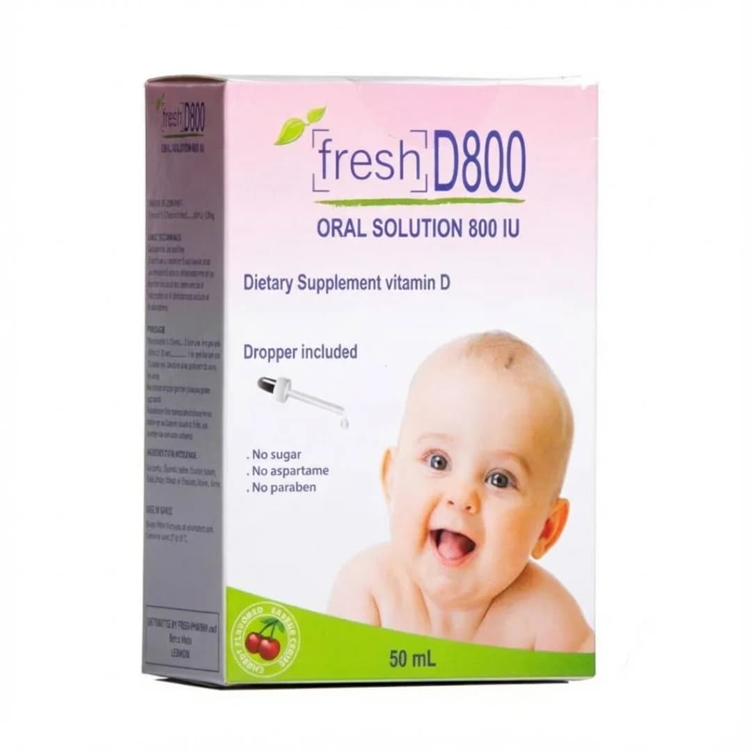 Fresh D 800 Drops 50 ml