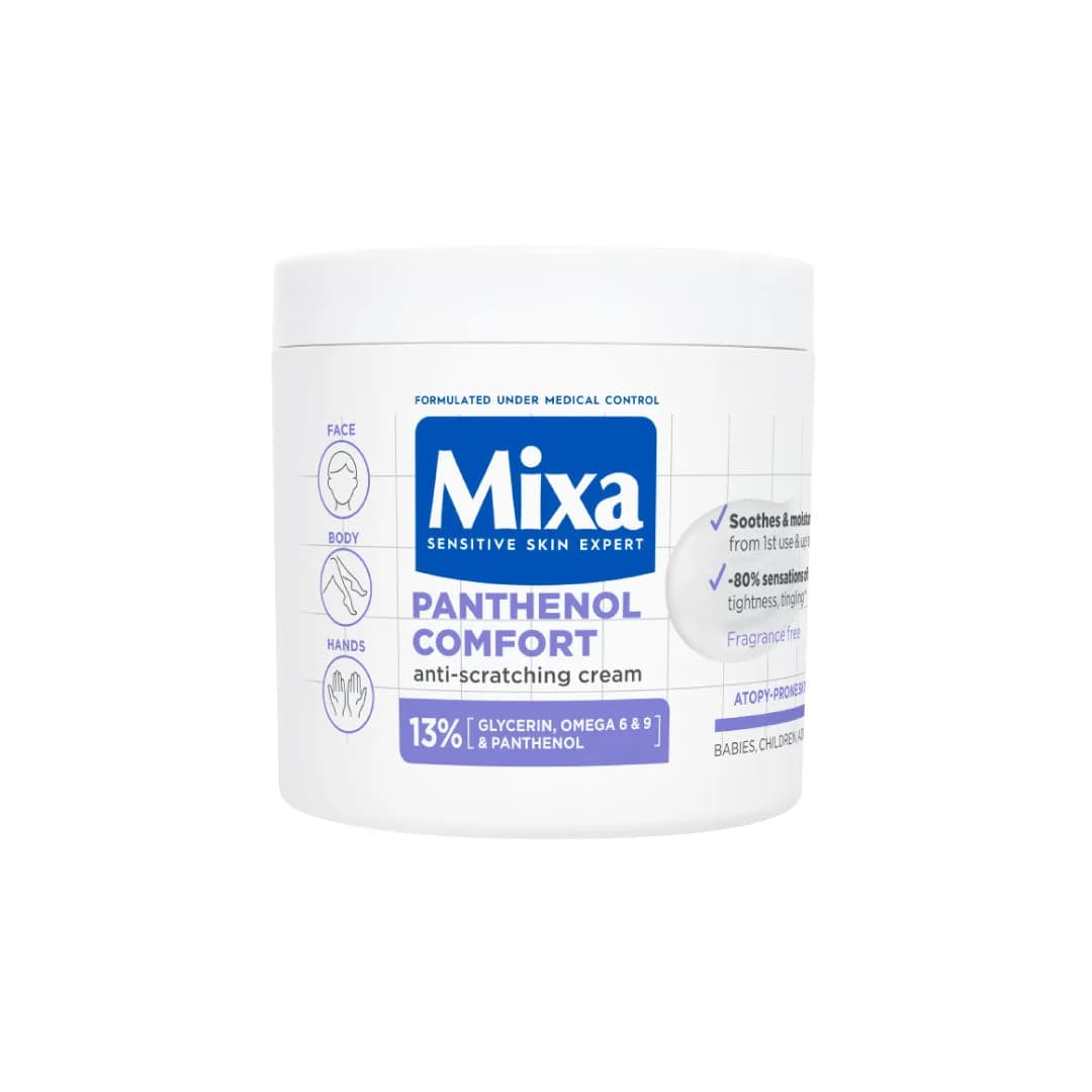 Mixa Panthenol Cream 400 ml Jar