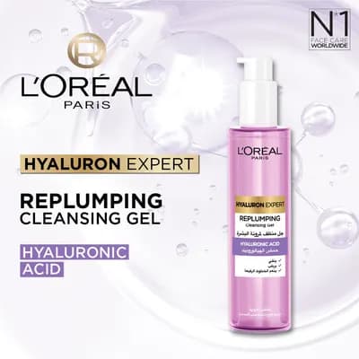 L'Oréal Paris Hyaluron Expert Replumping Cleansing Gel 150 ml