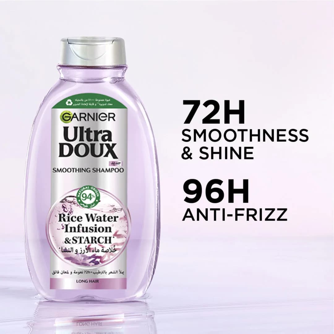 Garnier Ultra Doux Rice Water Shampoo 600 ml