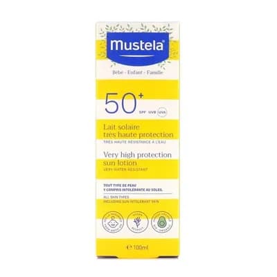 Mustela Lait Solaire Tres Haute Protection