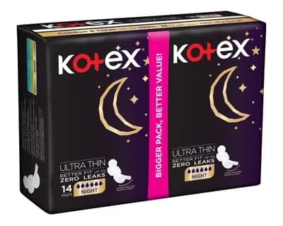 Kotex Ultra Night Duo Pads