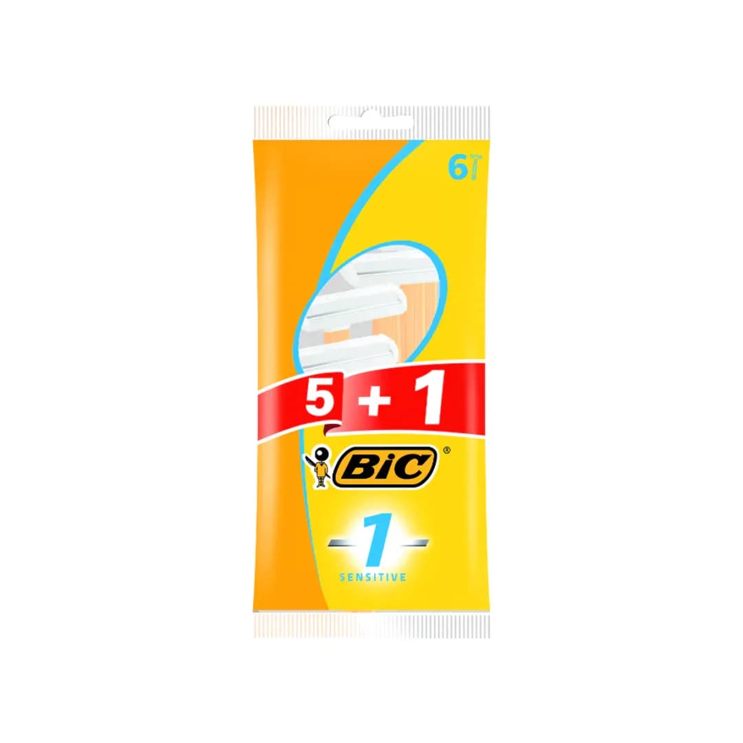Bic Sensitive 1 Razor (Pack of 5)