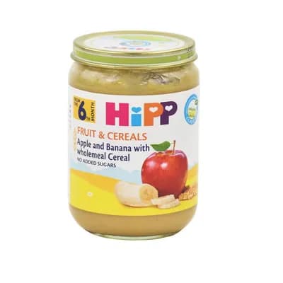 Hipp Fruit & Cereal Apple and Banana with Wholemeal Cereal 190 g